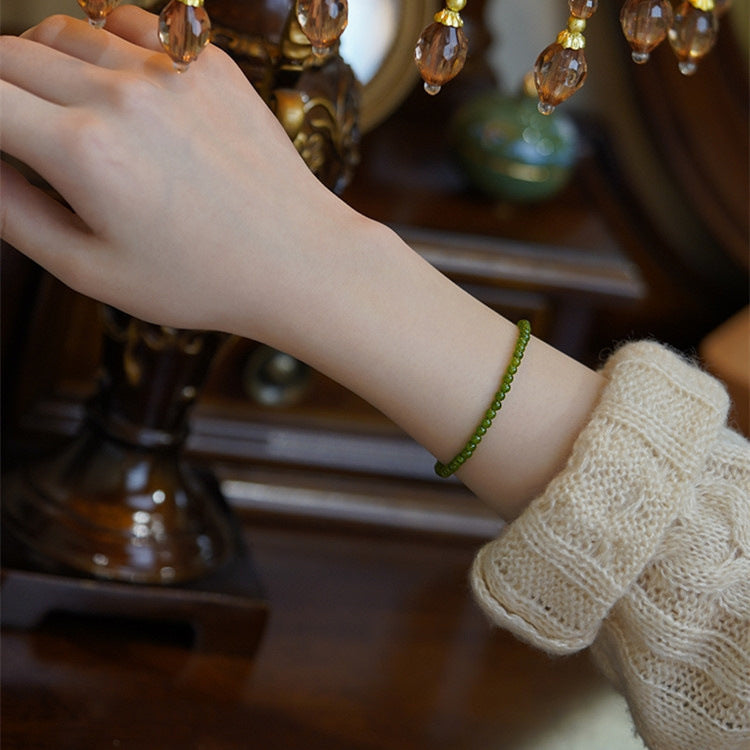 Natural Chalcedony DIY Design Fashionable Women's Bracelet - Touch Bling