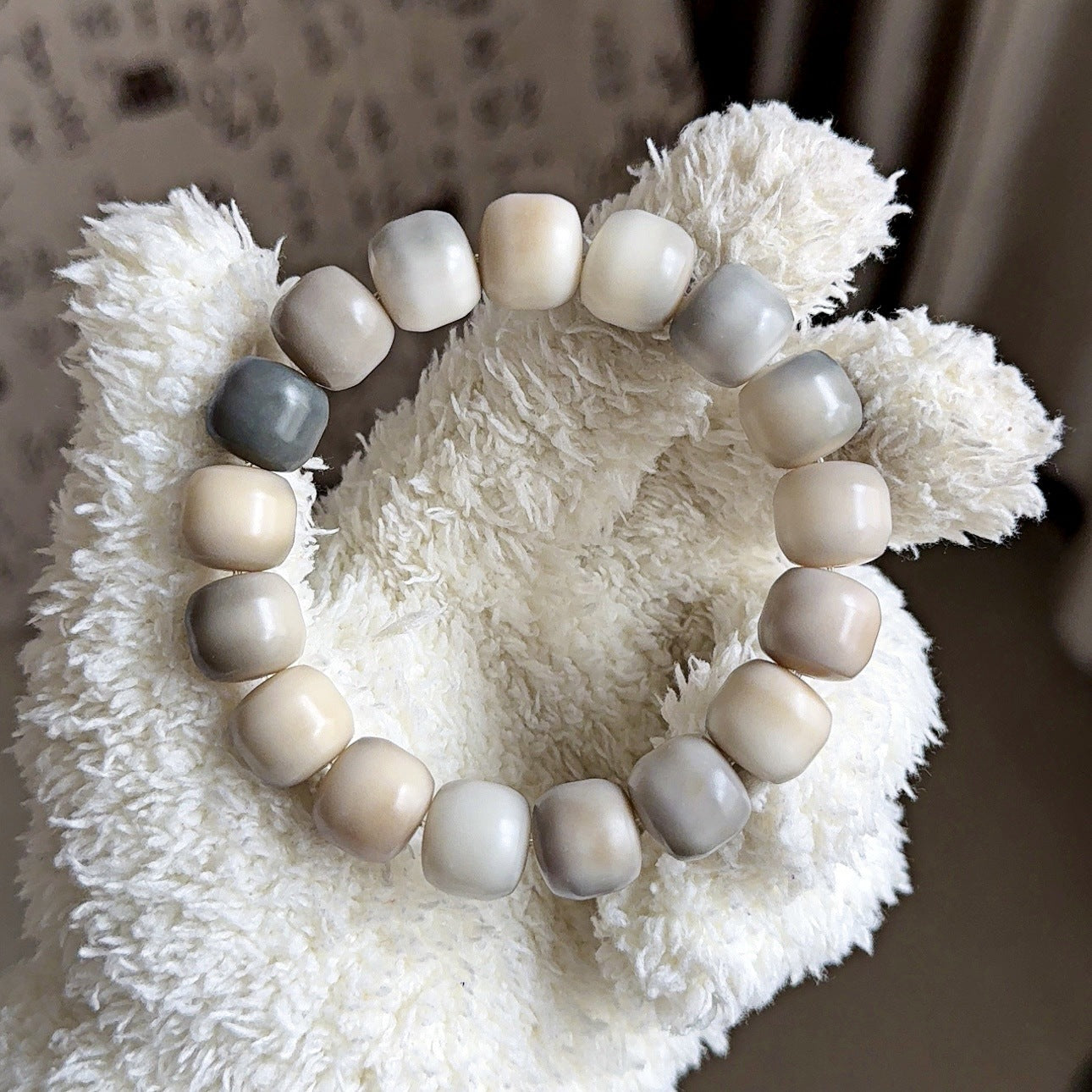 Taro Floral Multicolor Bodhi Bracelet – 13mm - Touch Bling