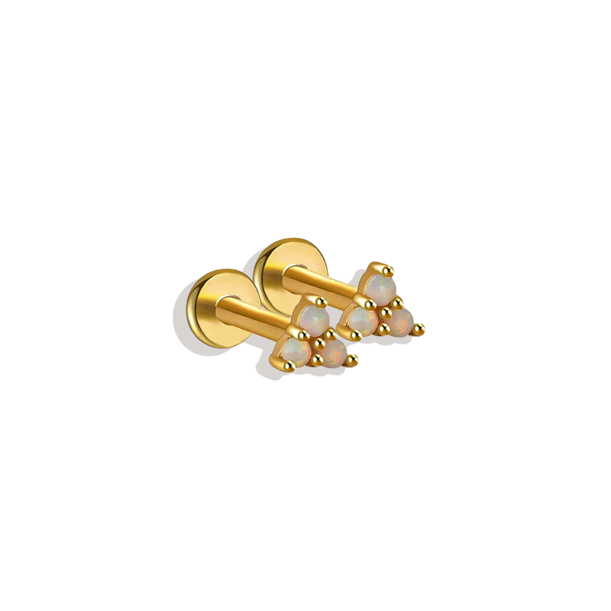 Opal Trio Sleeper Ohrringe | 18g