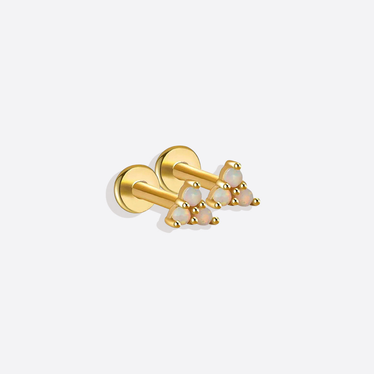 Opal Trio Sleeper Ohrringe | 18g