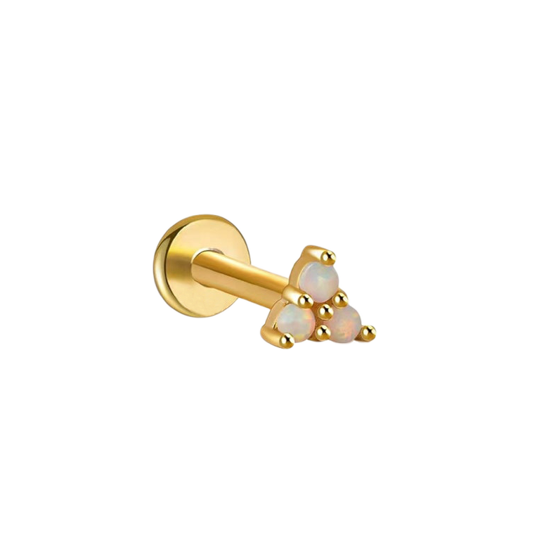 Opal Trio Sleeper Ohrringe | 18g