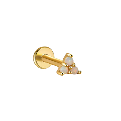 Opal Trio Sleeper Ohrringe | 18g