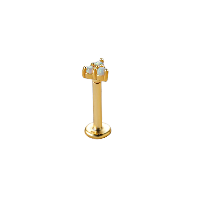 Opal Trio Sleeper Ohrringe | 18g