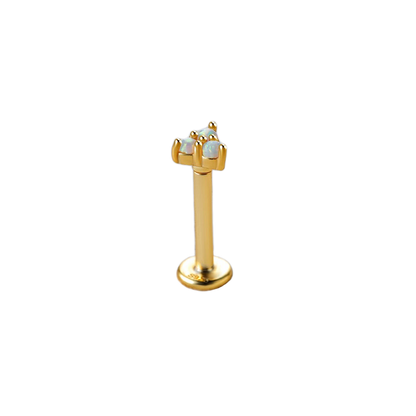 Opal Trio Sleeper Ohrringe | 18g