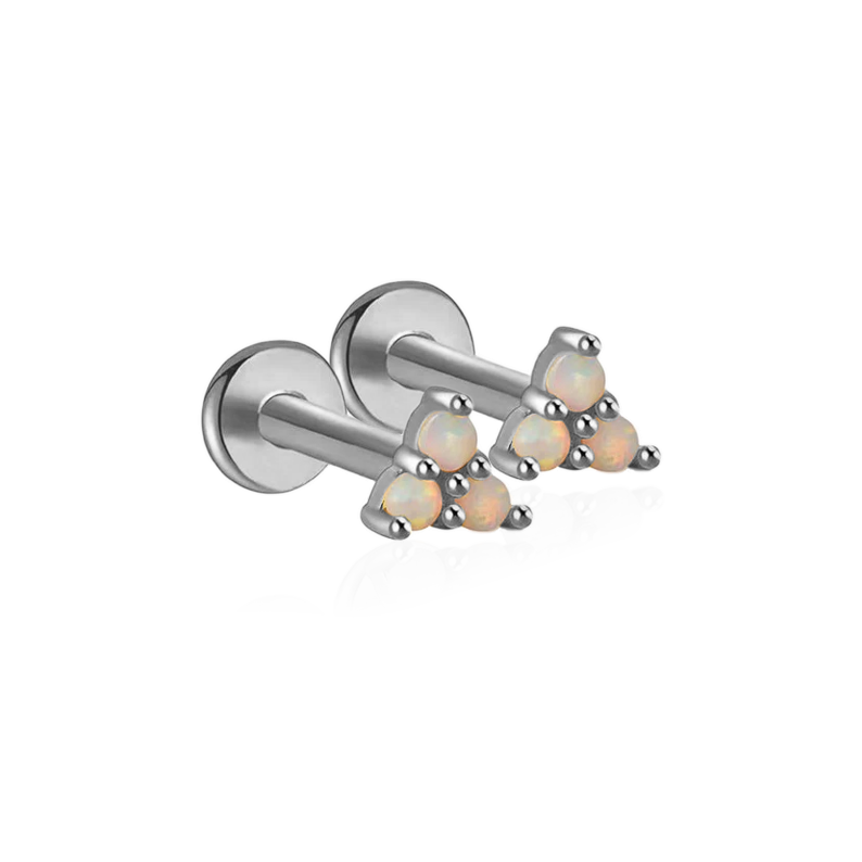 Opal Trio Sleeper Ohrringe | 18g