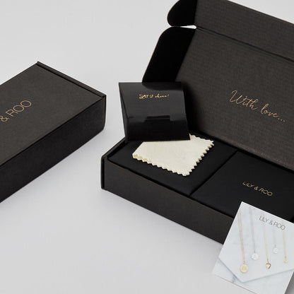 Gold Single Diamond Style Pearl Necklace