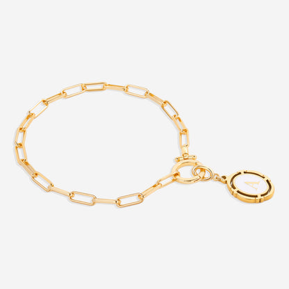 Vintage Initialen Charm