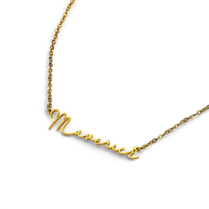 Personalized Signature Necklace