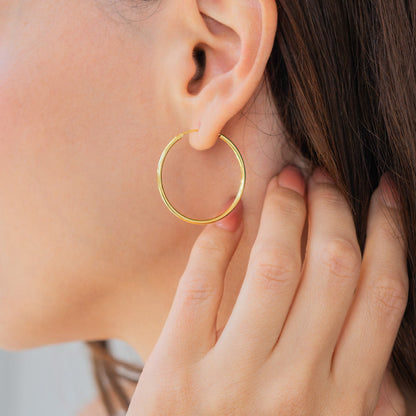 Endless Hoop Earrings