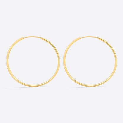 Endless Hoop Earrings