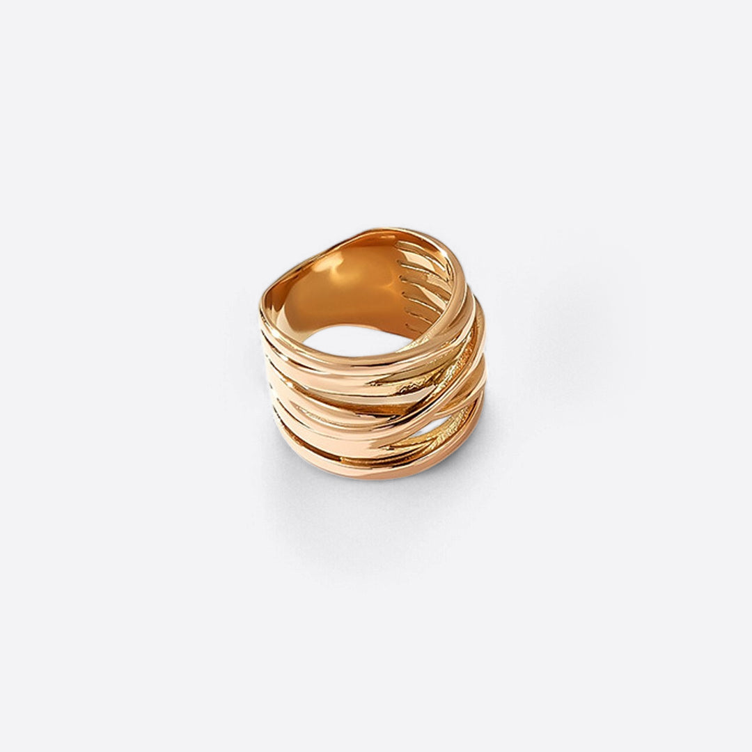 Wire Wrap Statement Ring