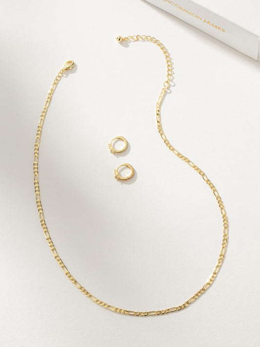Minimal Chic Gold Jewelry Set