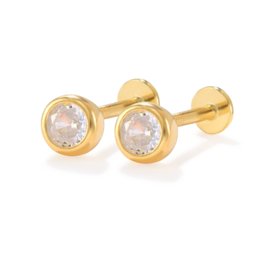 Bezel Studs | 16g