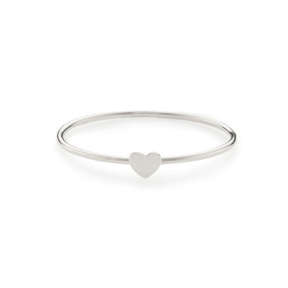 Silver Tiny Heart Ring