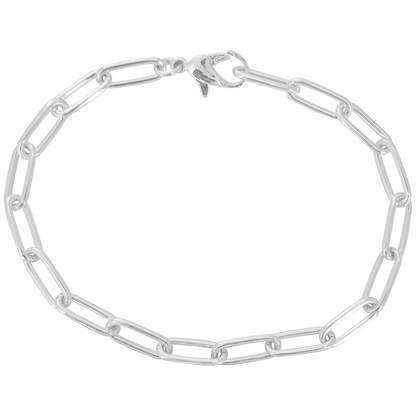 Klobiges Büroklammer-Kettenarmband