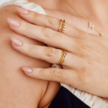 Dainty Braided Ring