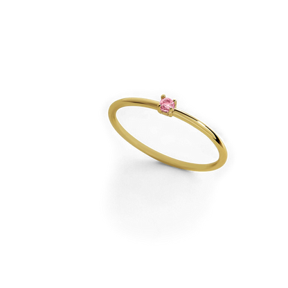 Super zierlicher Stapelring mit Geburtssteinen