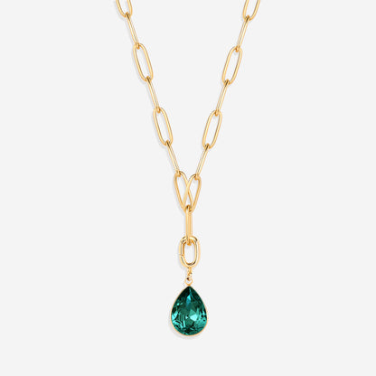 Teardrop Birthstone Charm