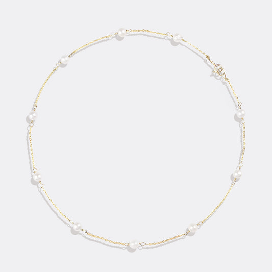 Halsband mit zehn Perlen