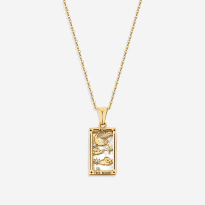 The Moon Tarot Necklace