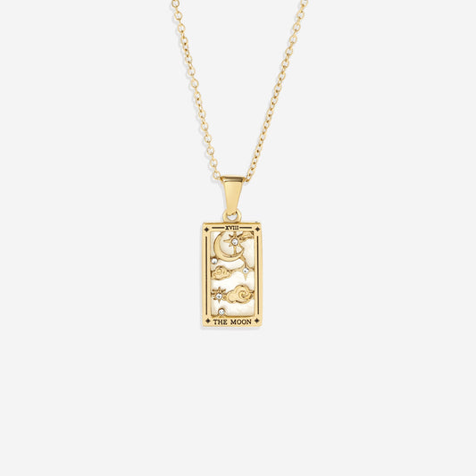 The Moon Tarot Necklace