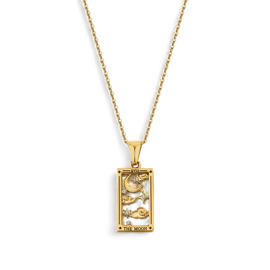 The Moon Tarot Necklace