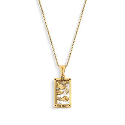 The Moon Tarot Necklace