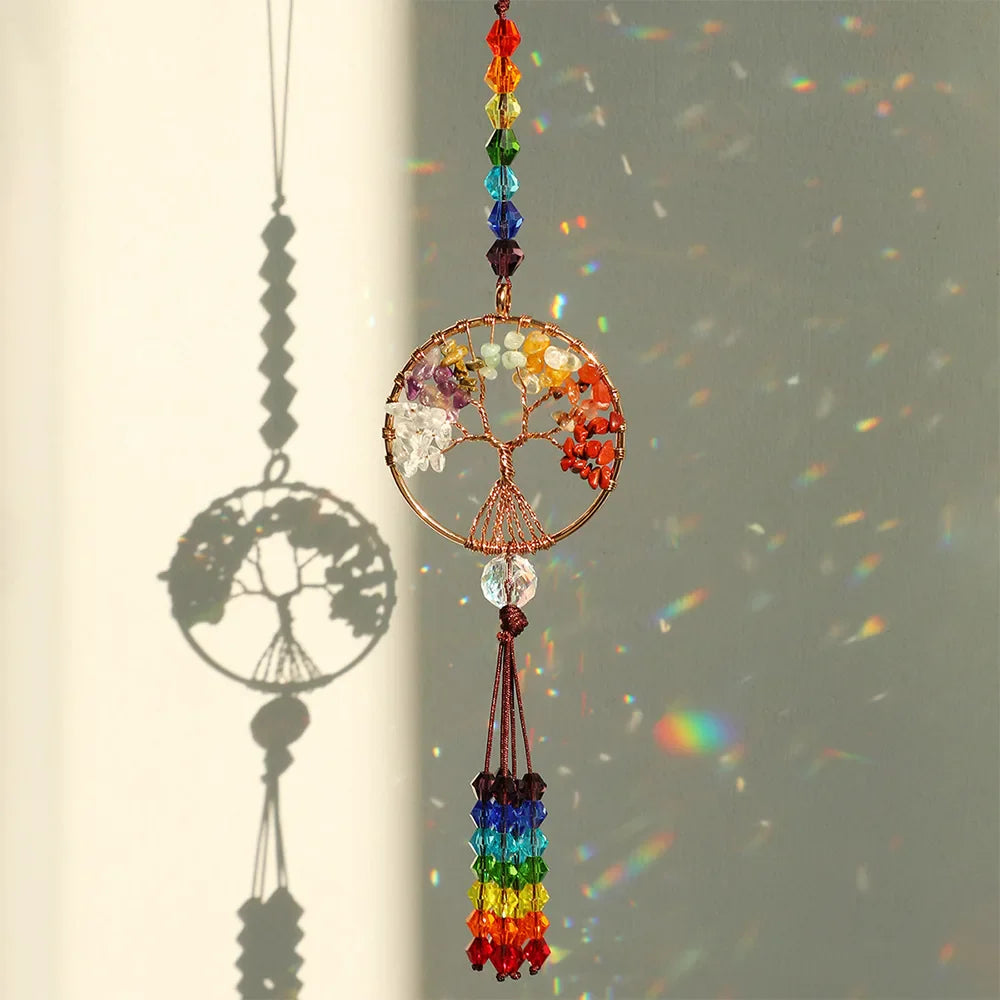 Tree of Life Sun Catcher Hanging Charm