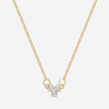 Trinity Diamond Pendant Necklace
