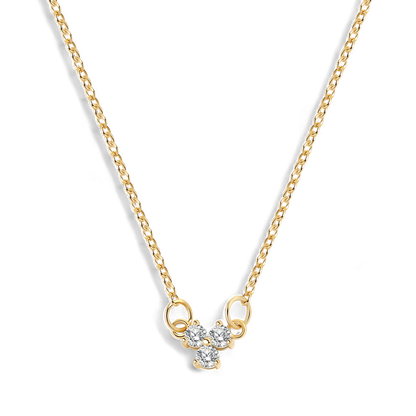 Trinity Diamond Pendant Necklace