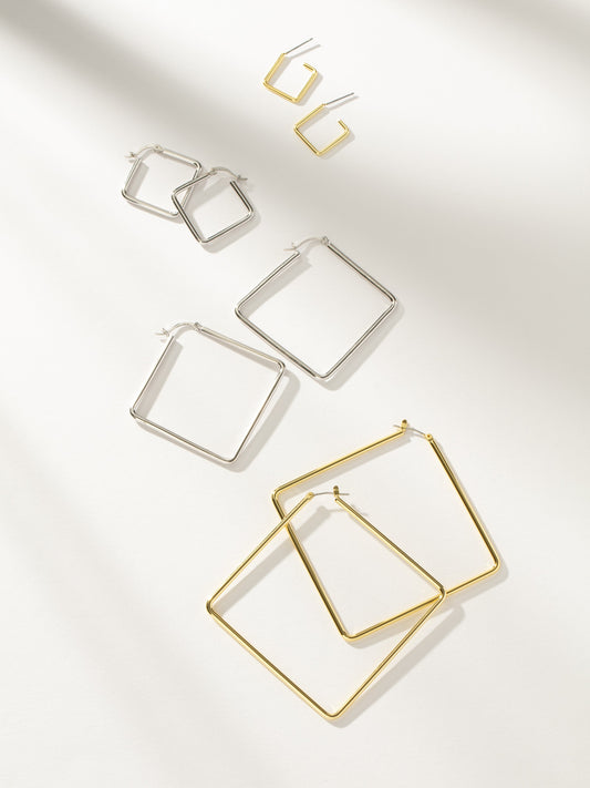 Pendientes de aro Girl Boss