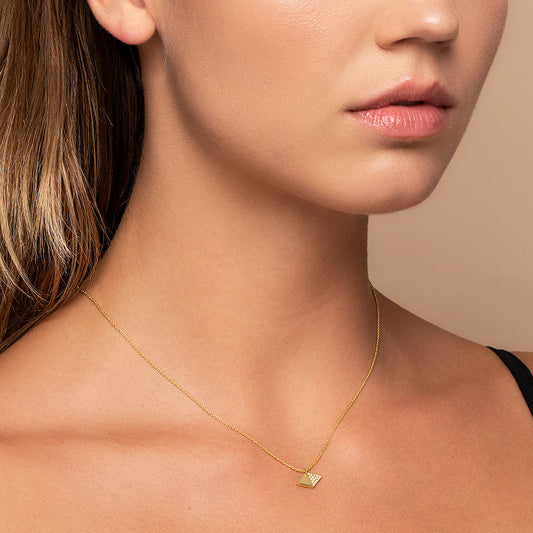 Collar Vermeil con personalidad dividida