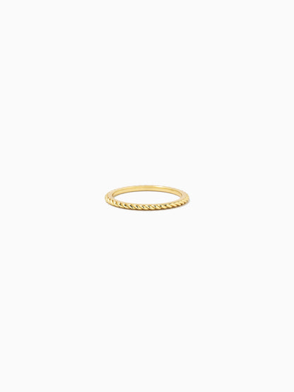 Rope Vermeil Ring