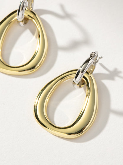 Statement-Creolen im Mix-Stil