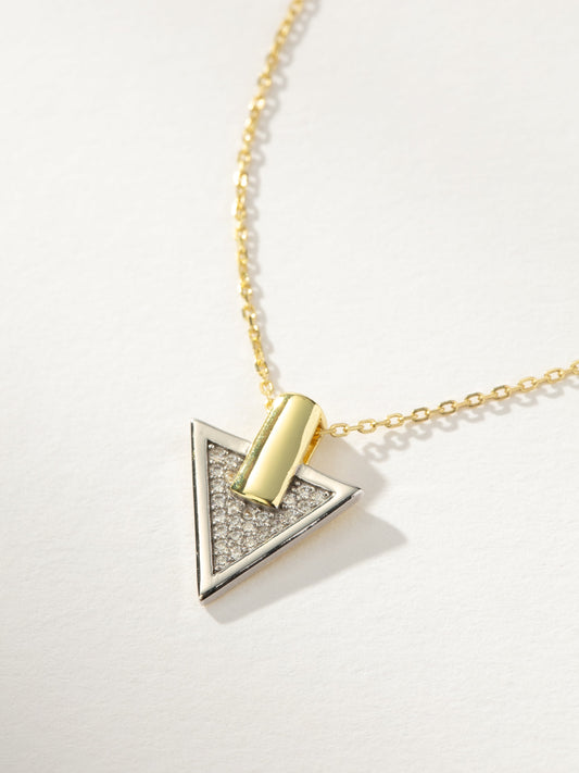 Collar con colgante mixto Desire