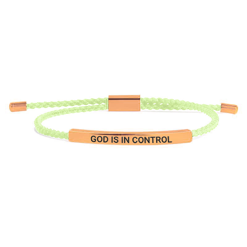 God Is In Control Inspire Bracelet