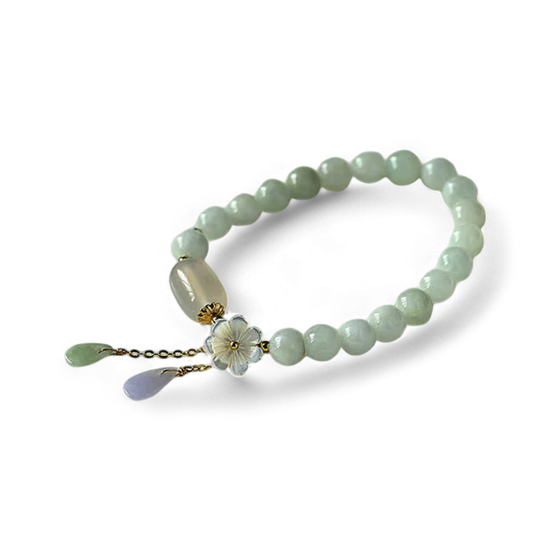 White Jade Luck Bracelet