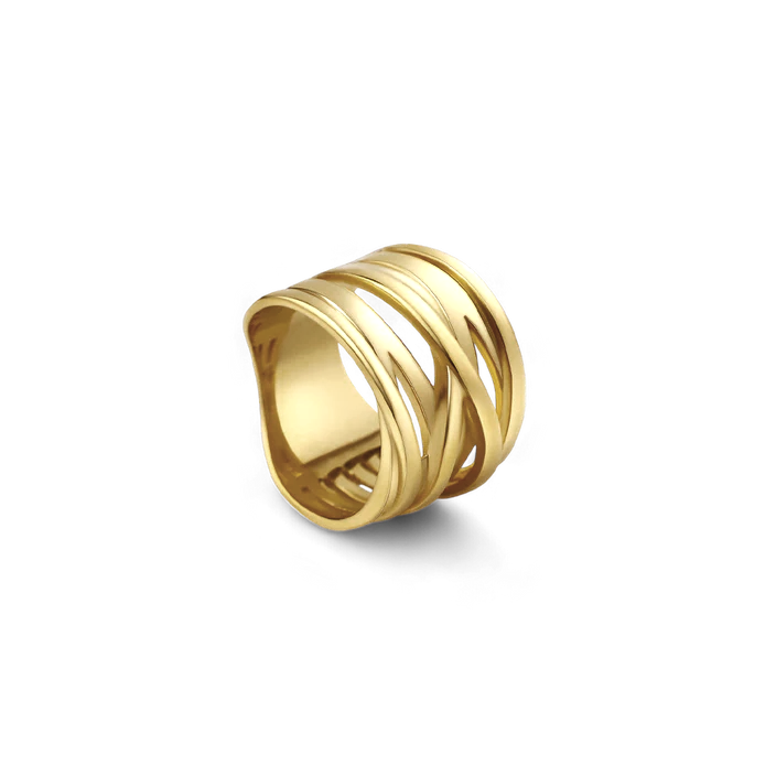 Wire Wrap Statement Ring