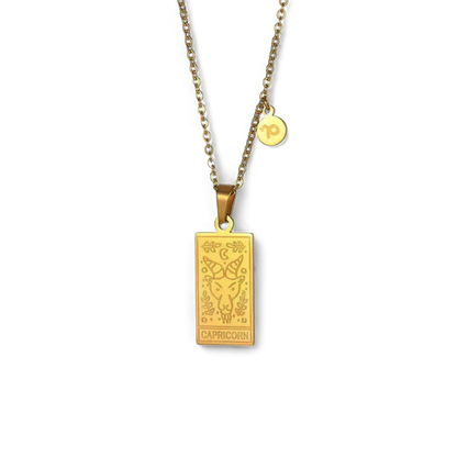 Zodiac Card Necklace