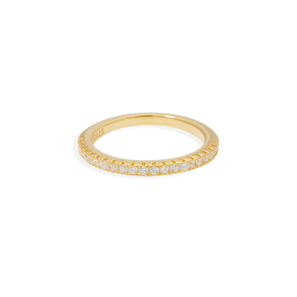 Micro Pavé Eternity Band