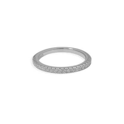 Micro Pavé Eternity Band