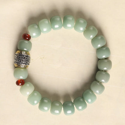 Buddha-Steine ​​Bodhi-Samen Glücksbringer Wolke Fu Charakter Perle Frieden Armband