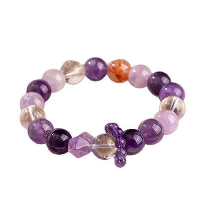 Divine Clarity Amethyst Bracelet