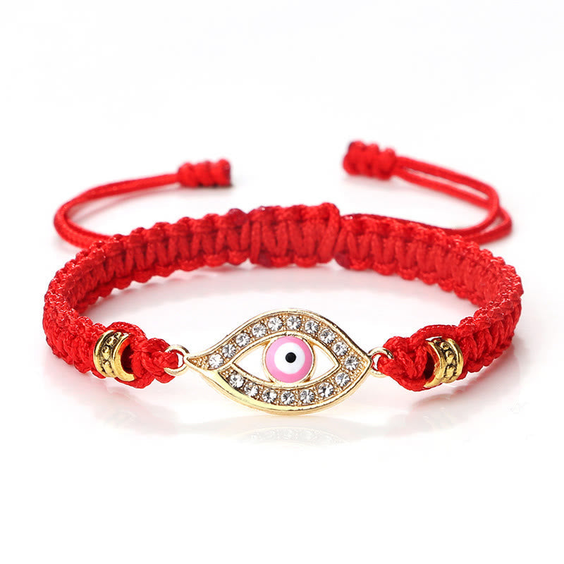 Buddha Stones Evil Eye Keep Away Evil Spirits String Bracelet - Touch Bling