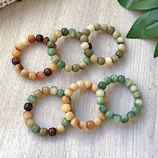 Hamburger-Shaped Multi-Treasure Bodhi Bracelet - Touch Bling