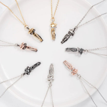 Best Friend Hugging Necklaces