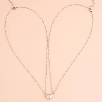 Best Friend Magnetic Mini Heart Necklace