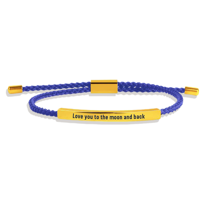 Love you to the moon and back Inspire Bracelet