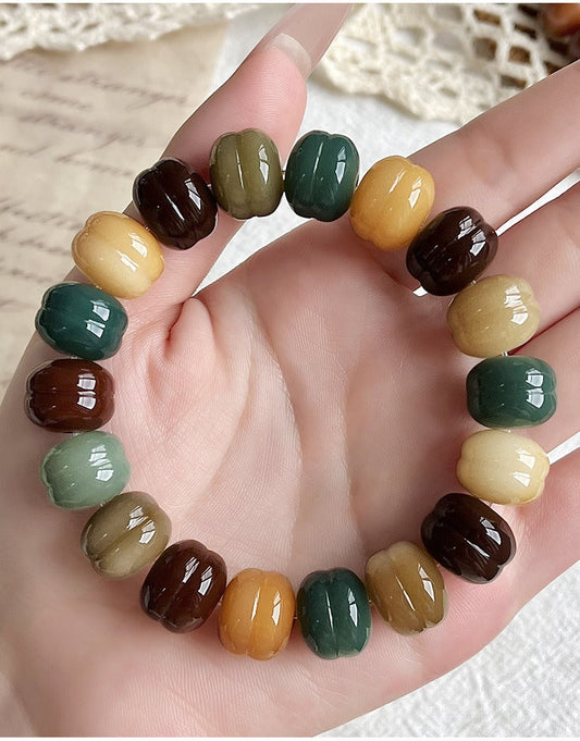 Winter Edition Stuffed Burger Bodhi Bracelet - Touch Bling
