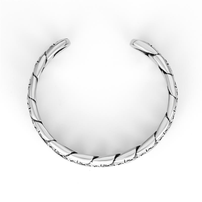 Pulsera de acero de titanio con piedras de Buda y mantra Om Mani Padme Hum tibetano 